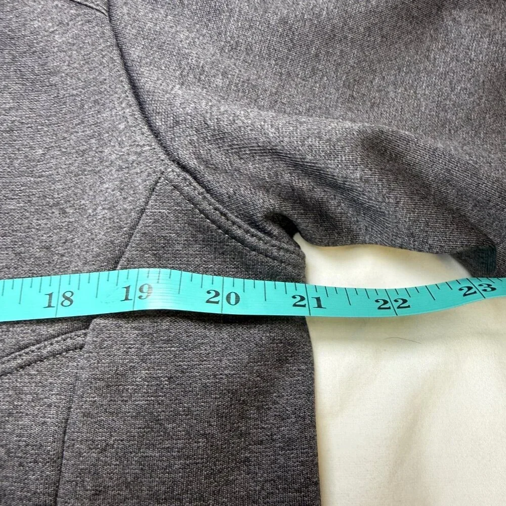The North Face Canyonlands 1/2-Zip Fleece Pullover Men’s‎ Large Charcoal EUC